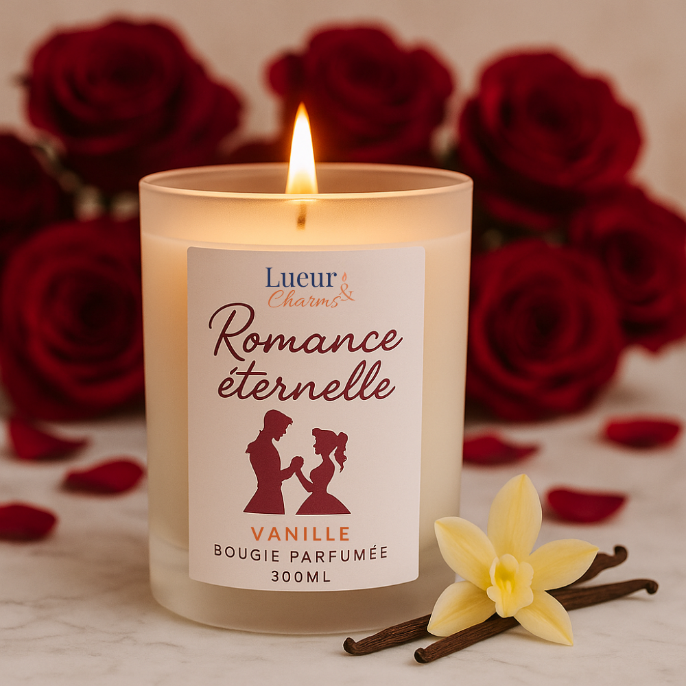 Bougie bijou charm – Romance Éternelle