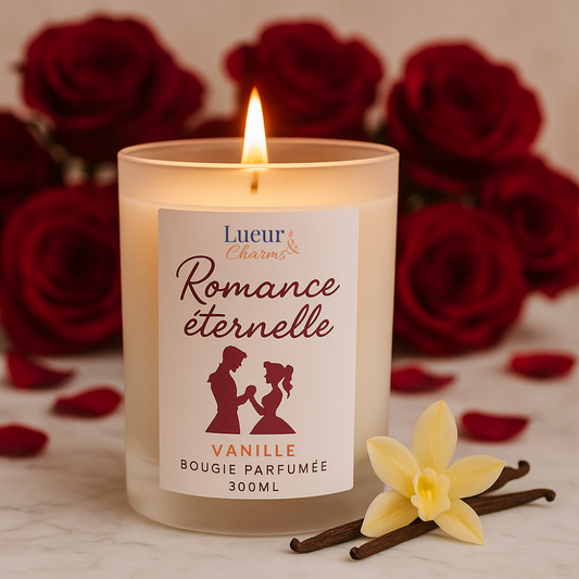 Bougie bijou charm – Romance Éternelle