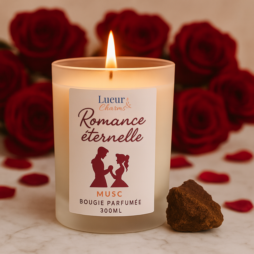 Bougie bijou charm – Romance Éternelle