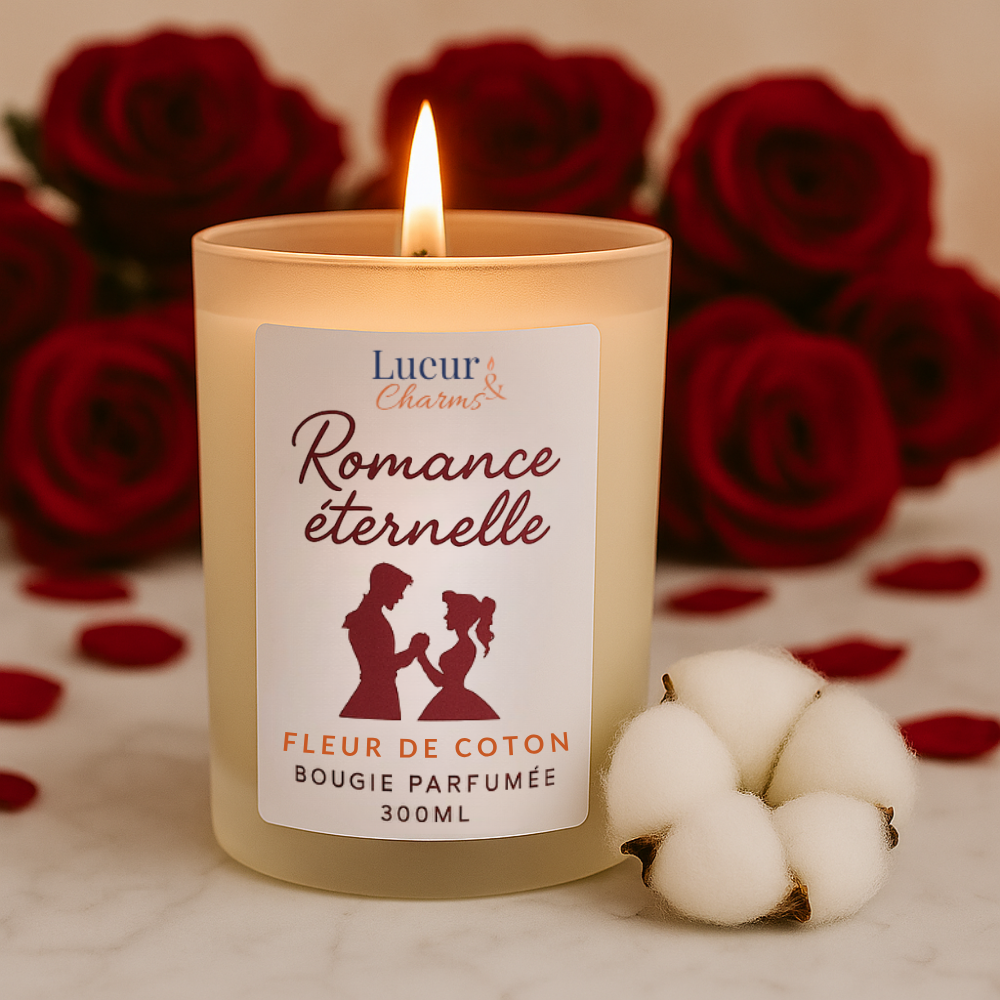 Bougie bijou charm – Romance Éternelle